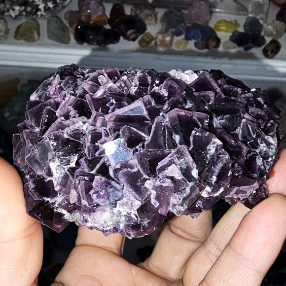 Other - Fluorite, Large Purple Crystal